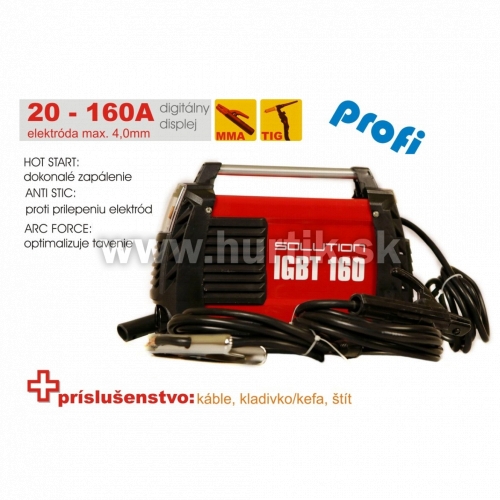 Invertor zvárací SOLUTION IGBT-160